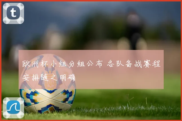 欧洲杯小组分组公布 各队备战赛程安排随之明确